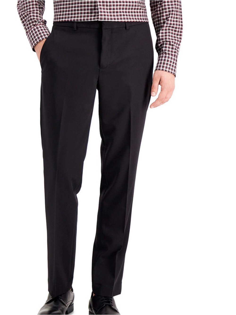 Perry Ellis Men's Black Dress Pants